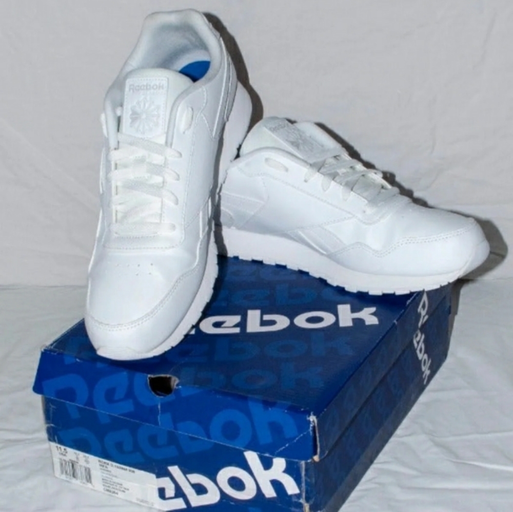 Men Reebok Classic Harman Run Leather White shoes